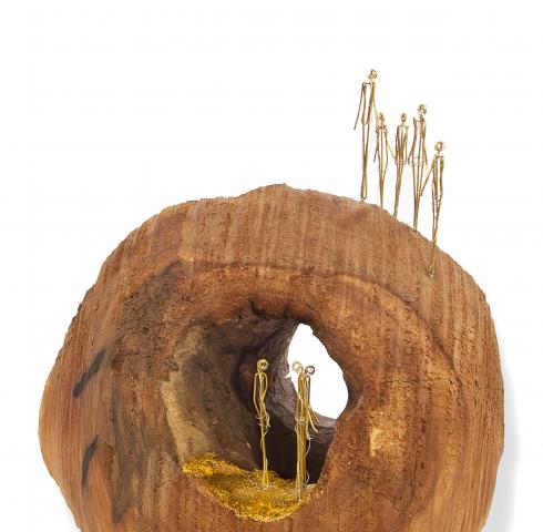 Plastik "Blick ins Licht", Stephanie Telgmann, 