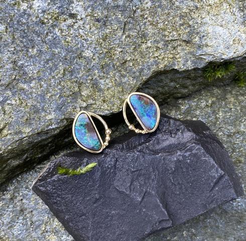 Ohrschmuck Opal