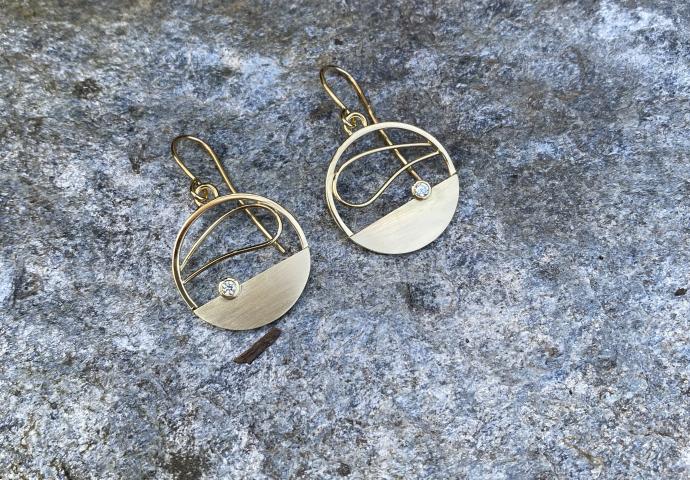 Ohrschmuck am Meer